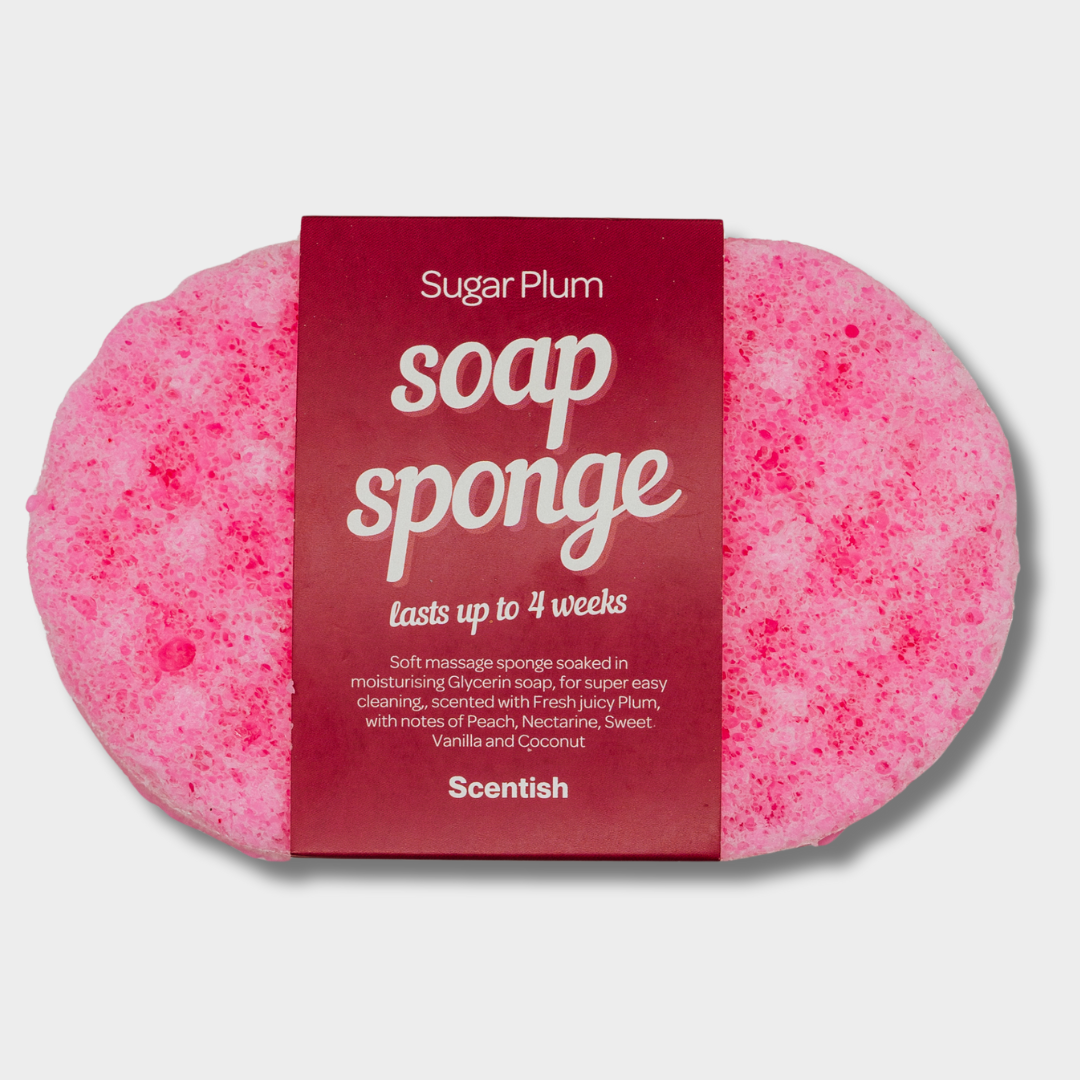 Scentiah Sugar Plum Soap Sponge