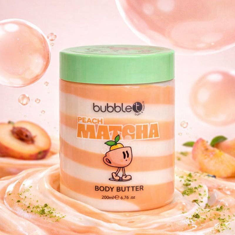 Bubble T Cosmetics Peach Matcha Body Butter