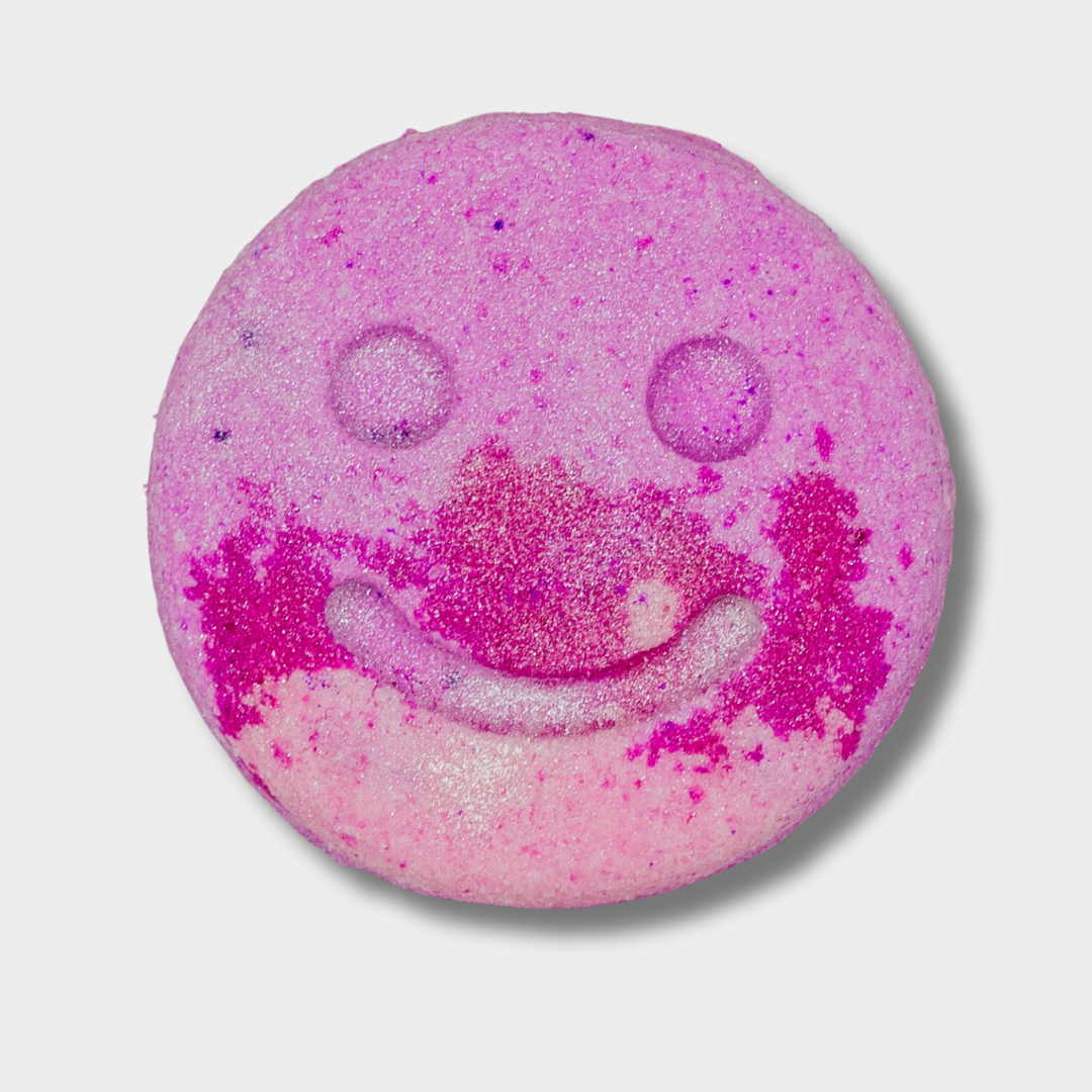 Scentish Smiley Bath Bomb - Bare and Bubbly Ltd