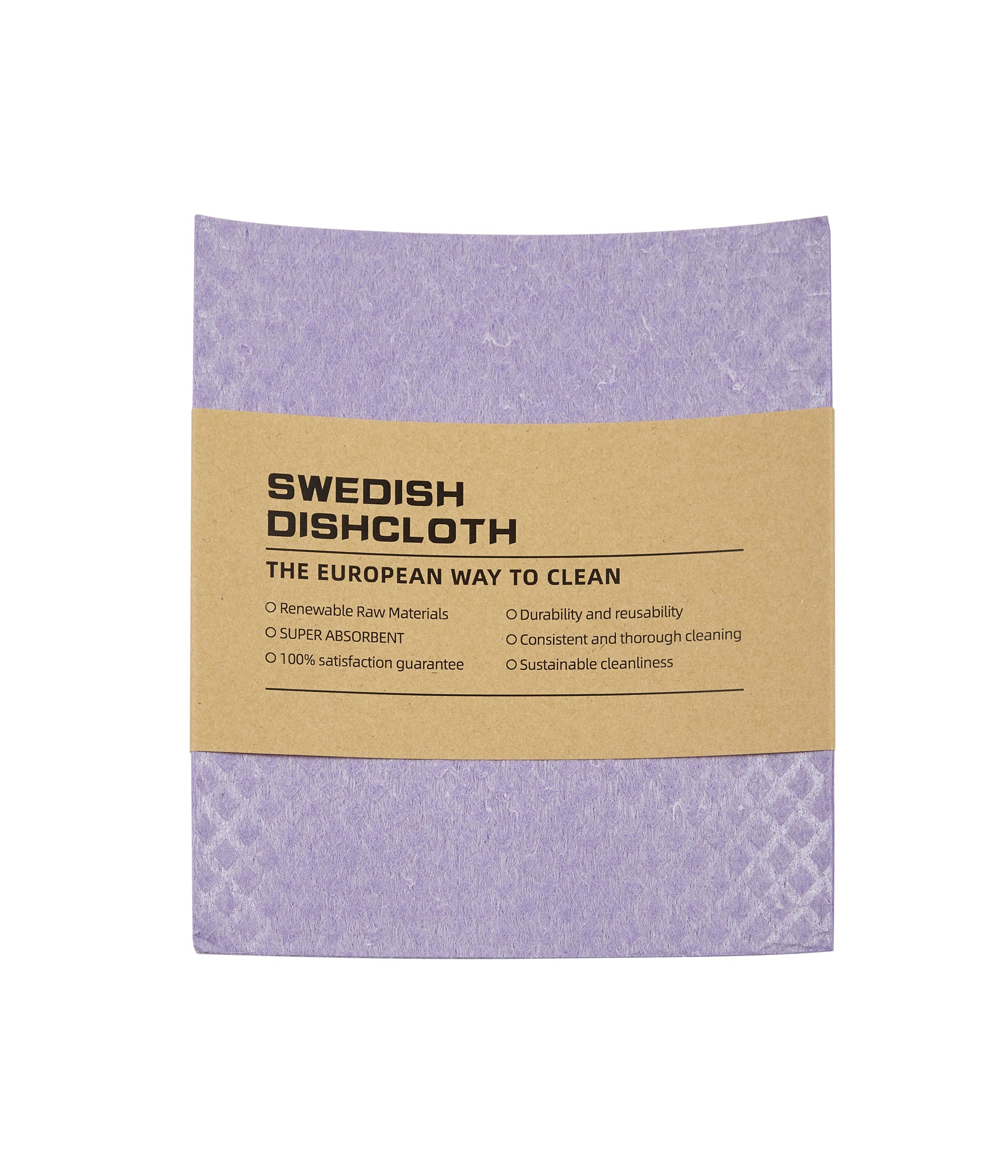 Swedish Dish Cloths - 4 Pack: Grey - Bare and Bubbly Ltd