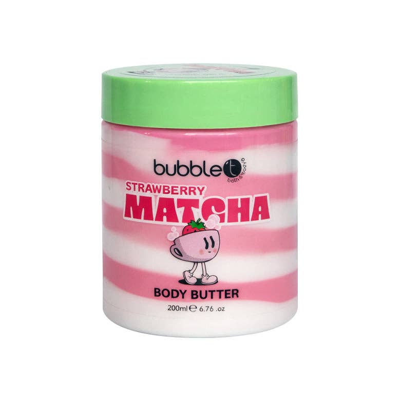 Bubble T Cosmetics Strawberry Matcha Body Butter
