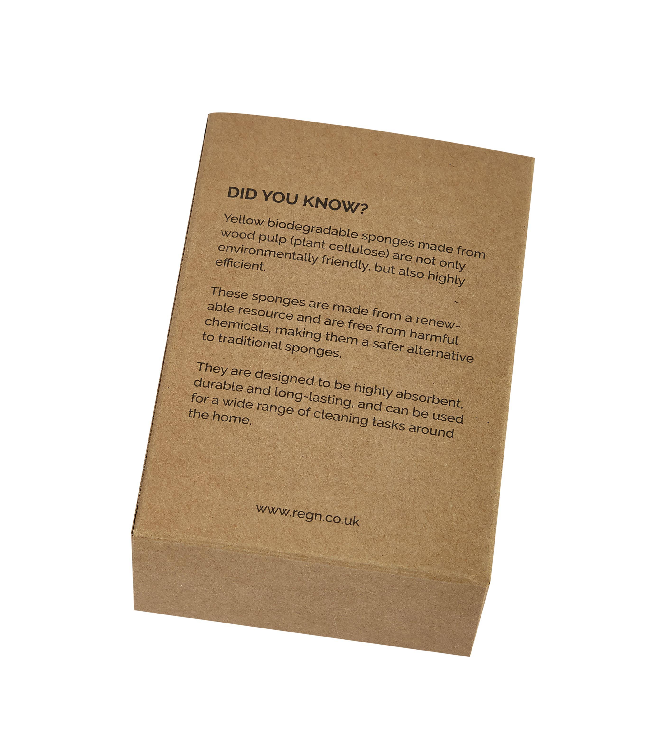 Re:gn Biodegradable Kitchen Sponges - (Pack of 2) - Bare and Bubbly Ltd