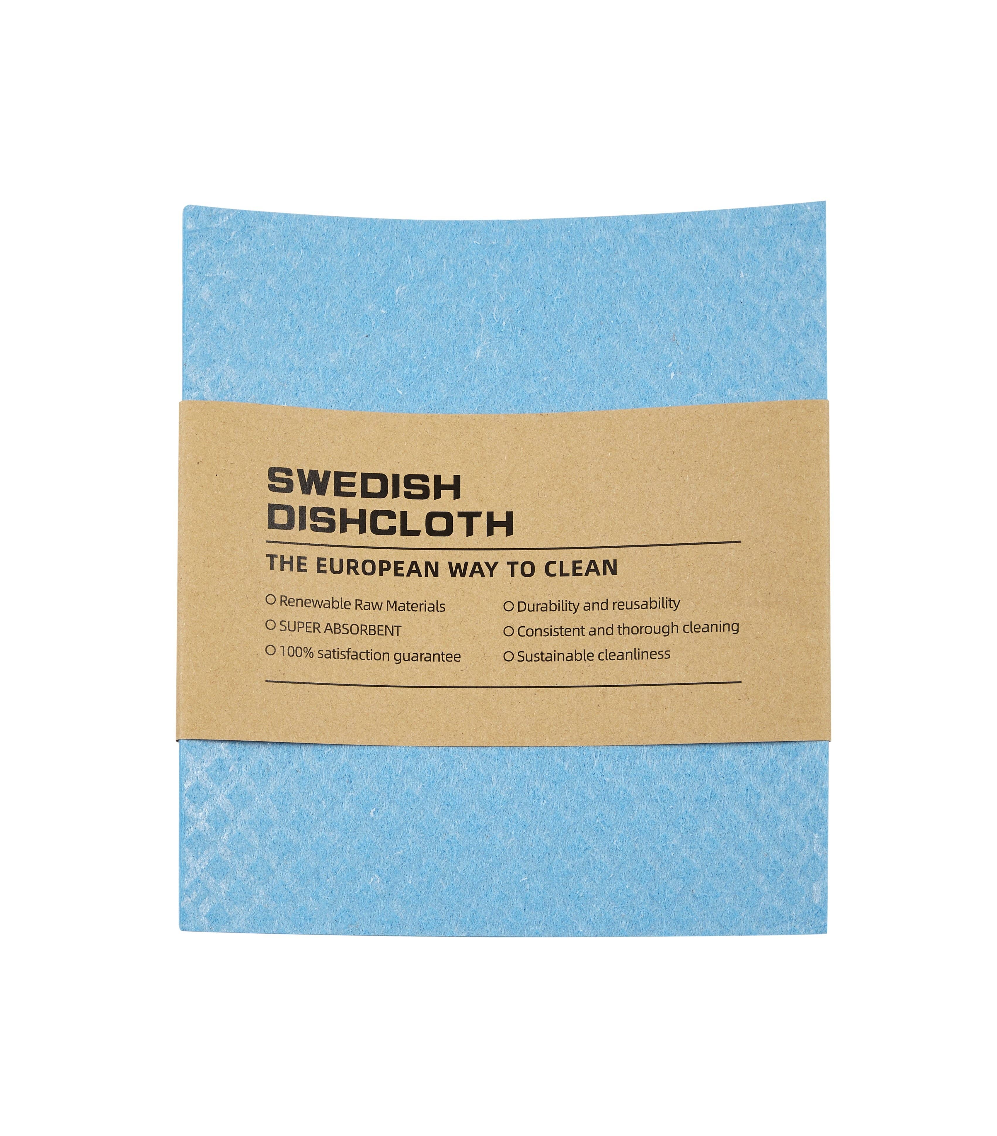 Swedish Dish Cloths - 4 Pack: Grey - Bare and Bubbly Ltd