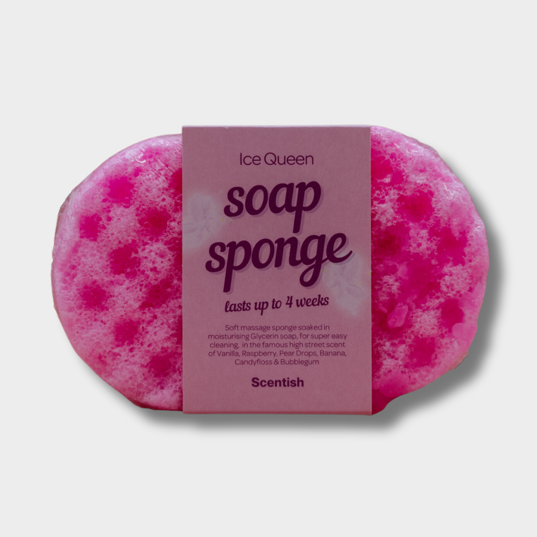Scentish Ice Queen Soap Sponge - Bare and Bubbly Ltd
