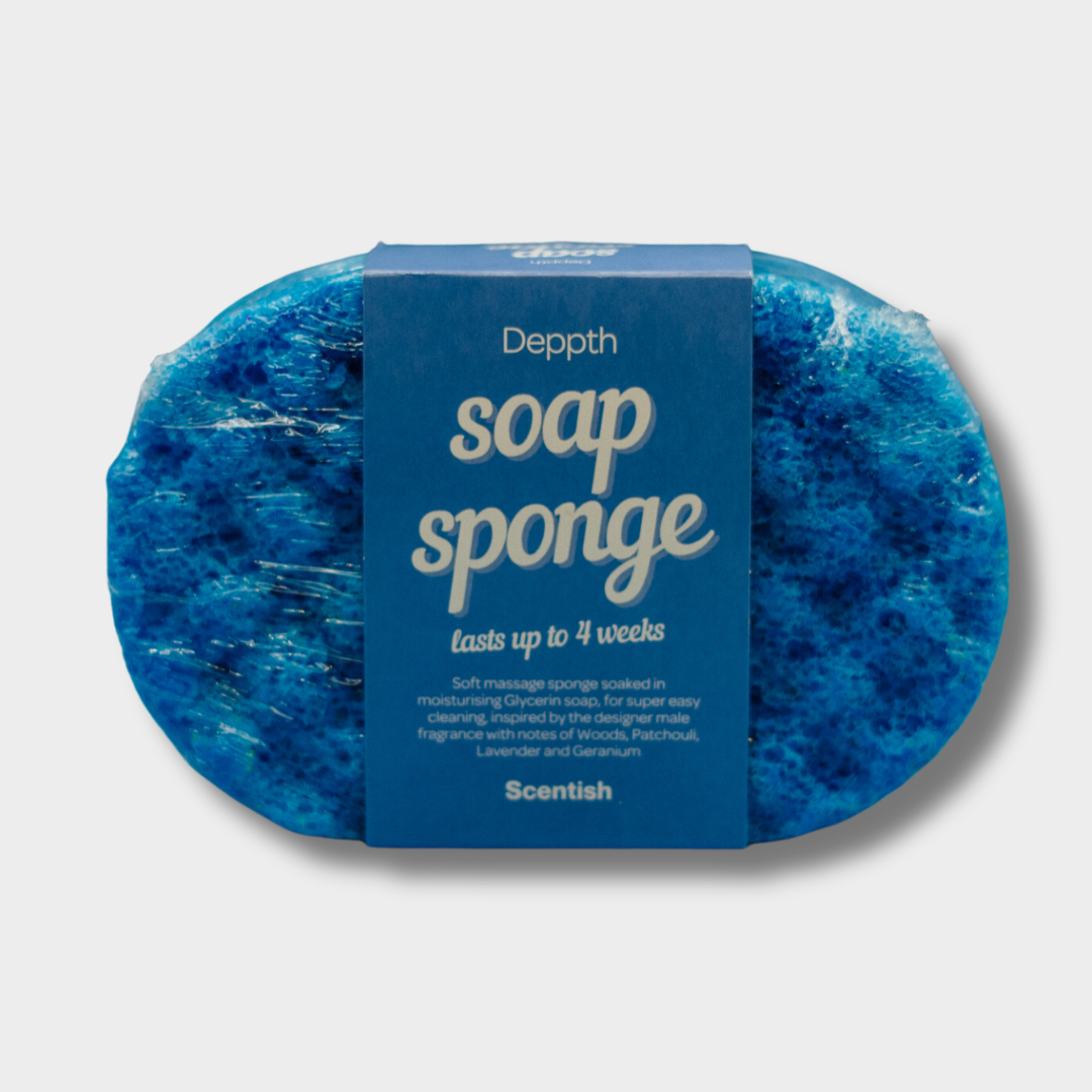 Scentish Deppth Soap Sponge - Bare and Bubbly Ltd
