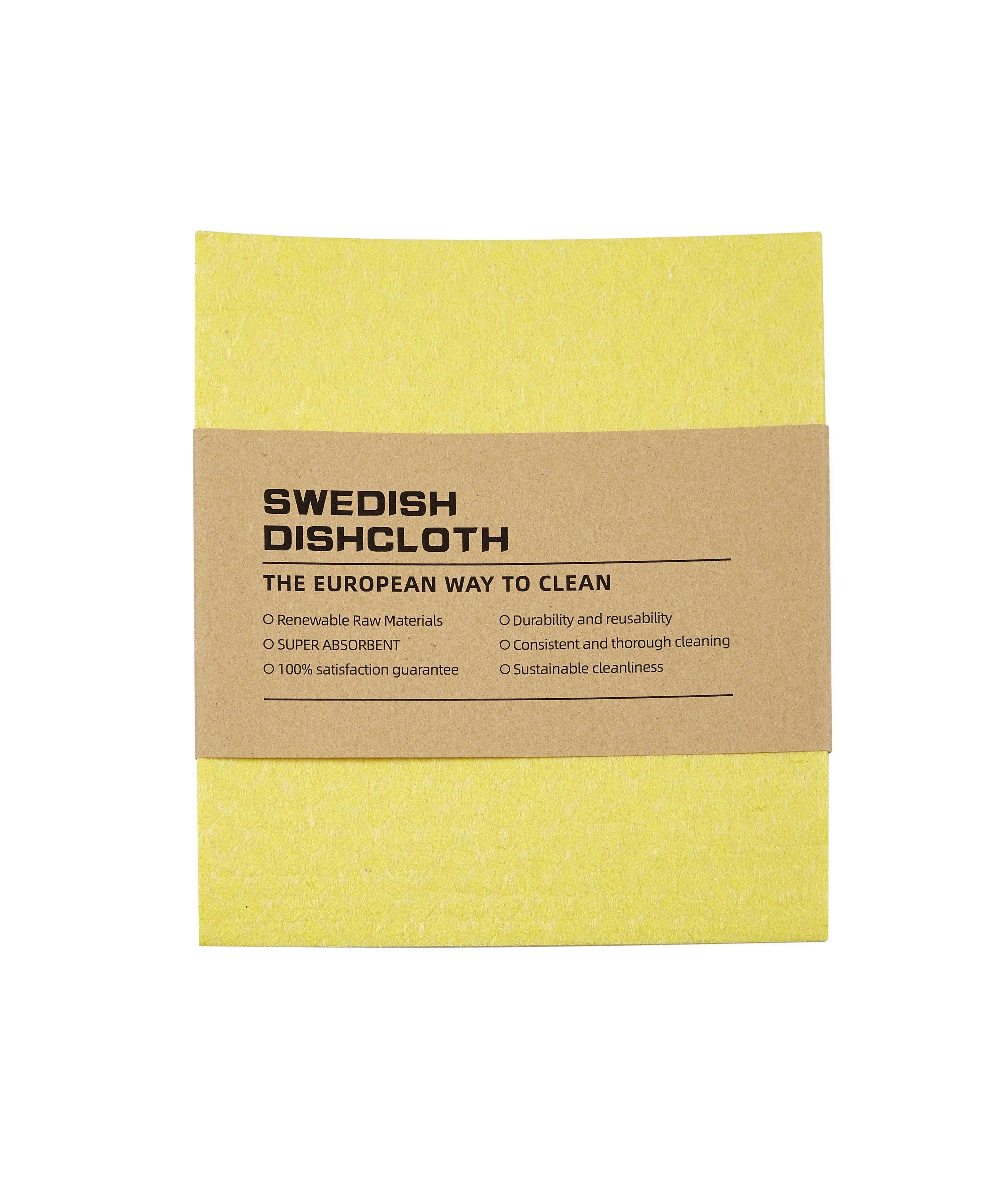 Swedish Dish Cloths - 4 Pack: Grey - Bare and Bubbly Ltd