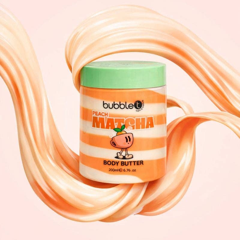Bubble T Cosmetics Peach Matcha Body Butter