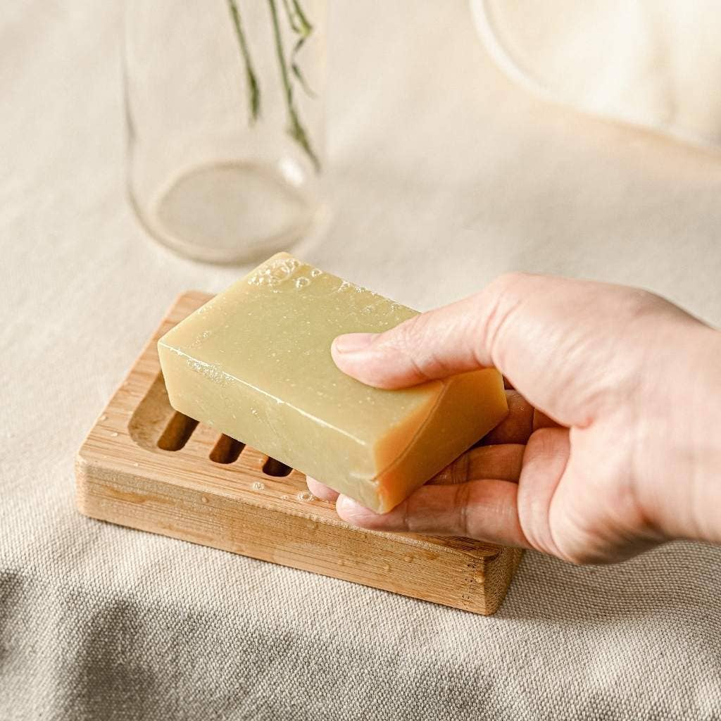 Wooden Soap Dish | Bamboo Soap Dishes - Bare and Bubbly Ltd