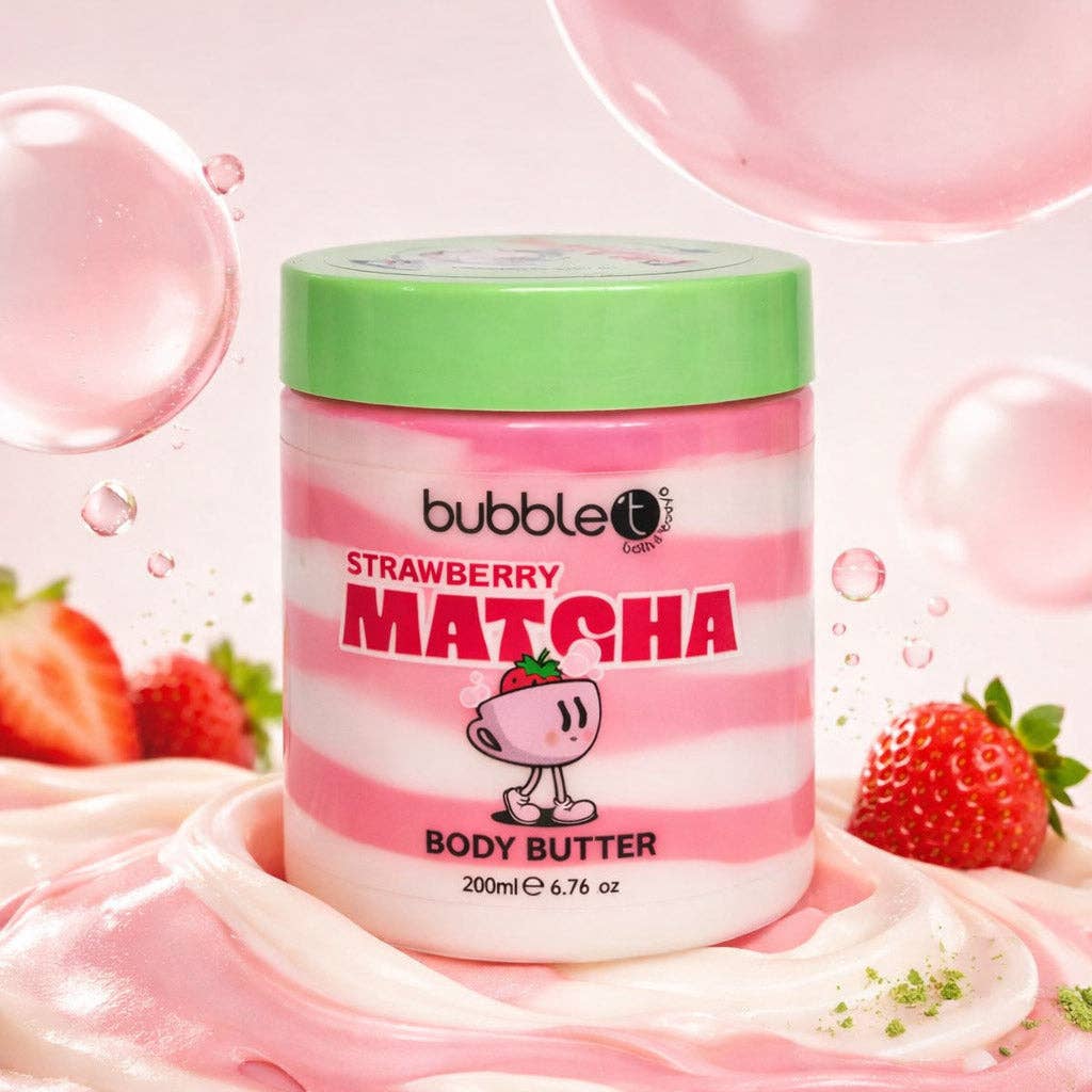 Bubble T Cosmetics Strawberry Matcha Body Butter