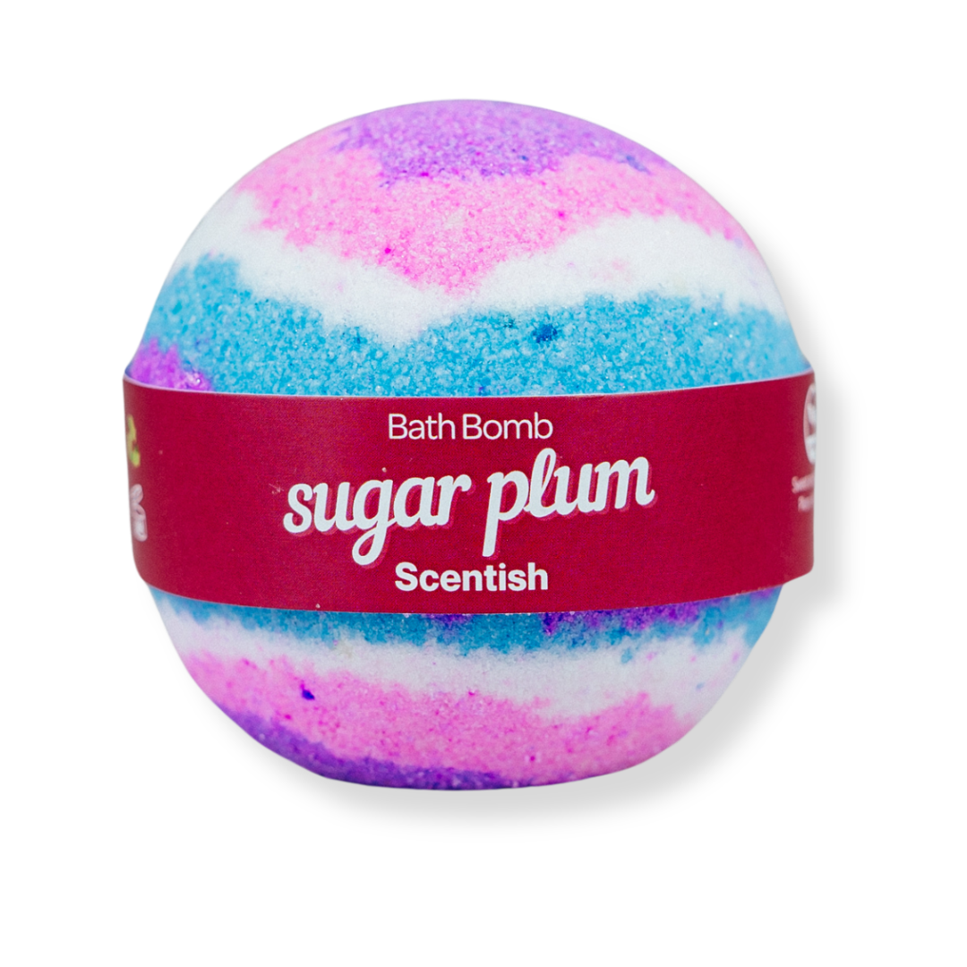 Scentish Sugar Plum Bath Bomb