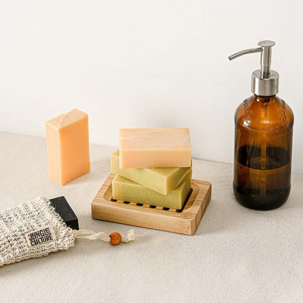 Wooden Soap Dish | Bamboo Soap Dishes - Bare and Bubbly Ltd