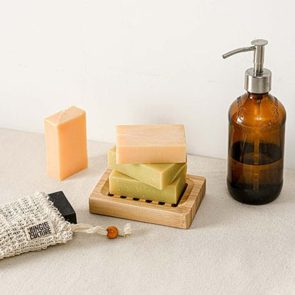 Wooden Soap Dish | Bamboo Soap Dishes - Bare and Bubbly Ltd