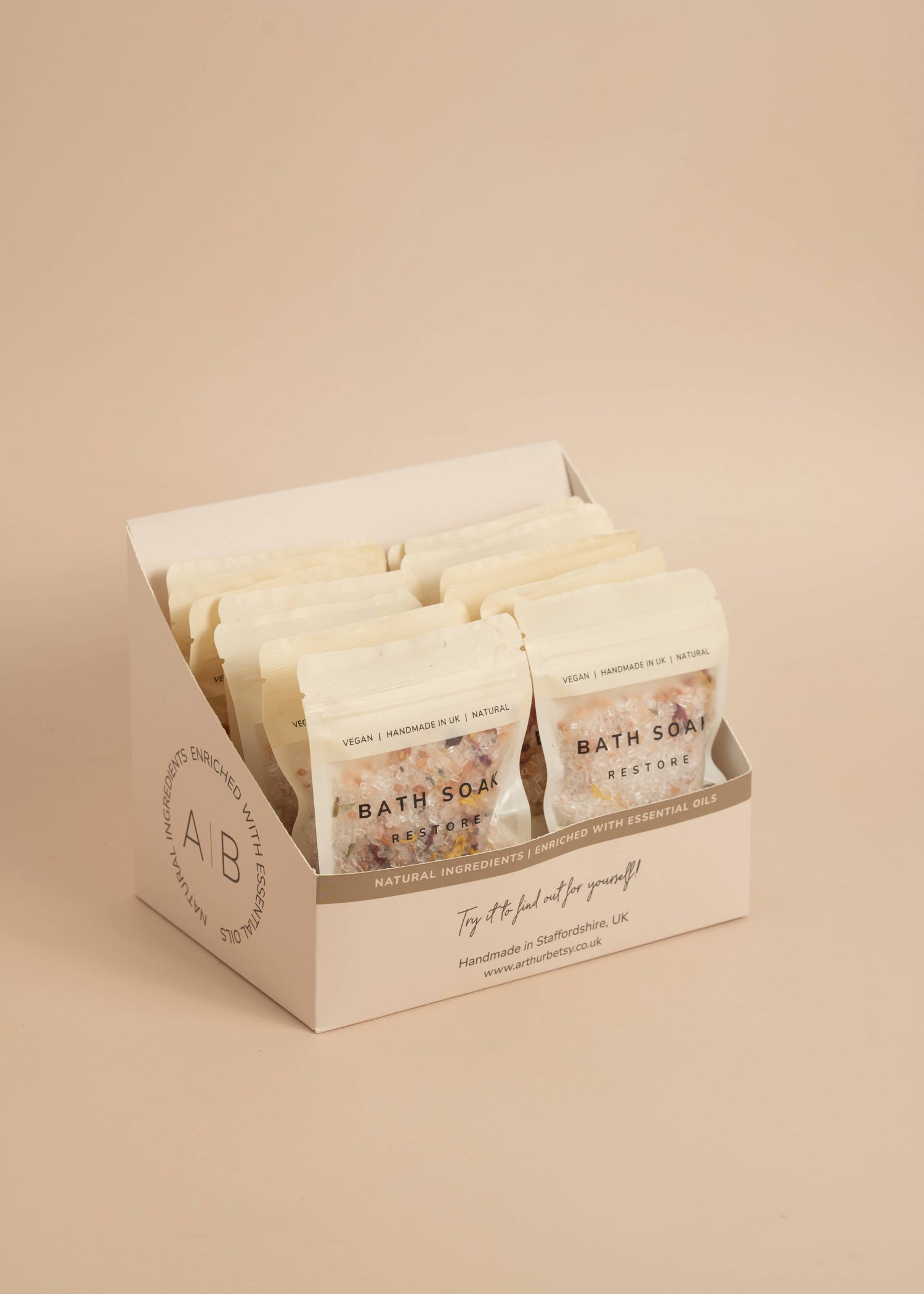 Arthur Betsy Sleep Bath Salts Lavender Bath Soak