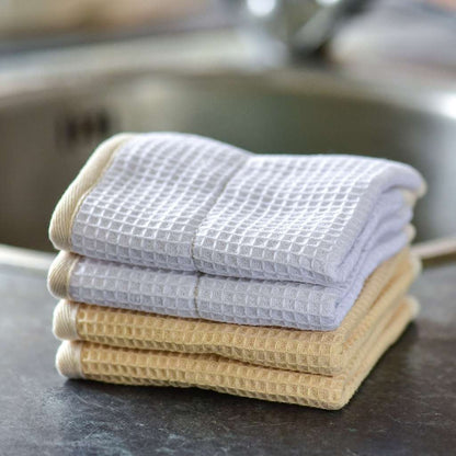 Reusable Dish Cloths - 100% Organic Sisal / Cotton Cloth - Bare and Bubbly Ltd