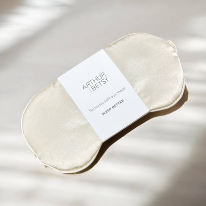 Satin Sleep Mask - Bare and Bubbly Ltd