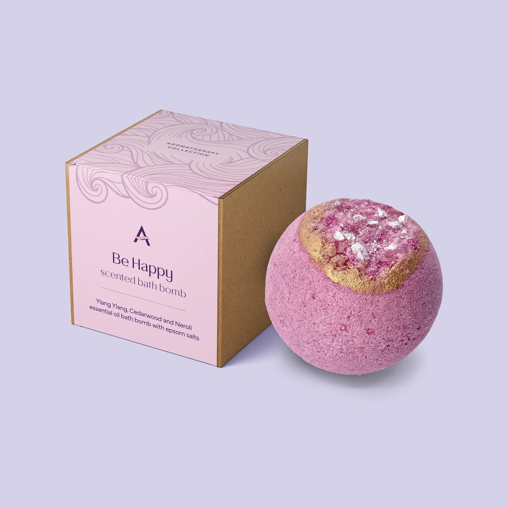 Ascent Be Happy bath bomb