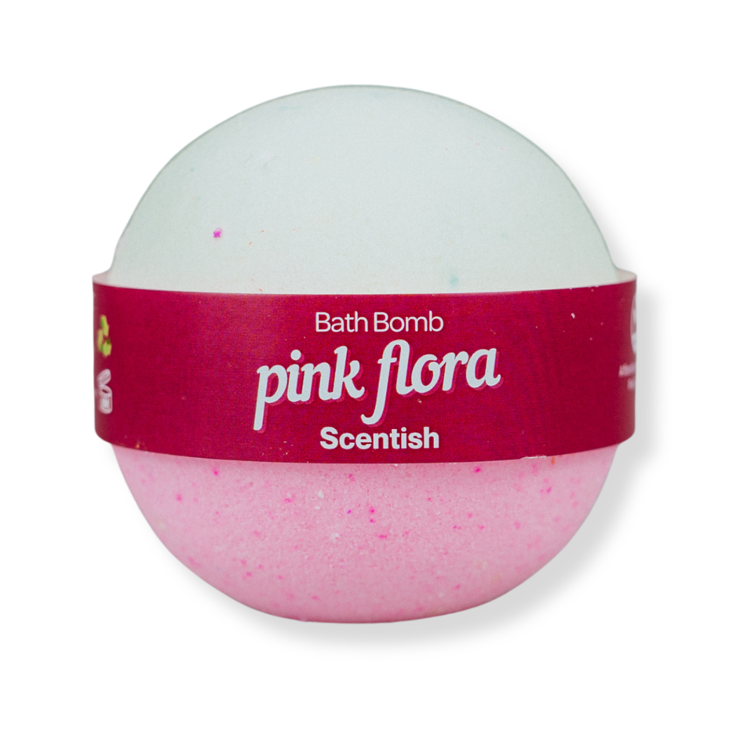 Scentish Pink Flora Bath Bomb
