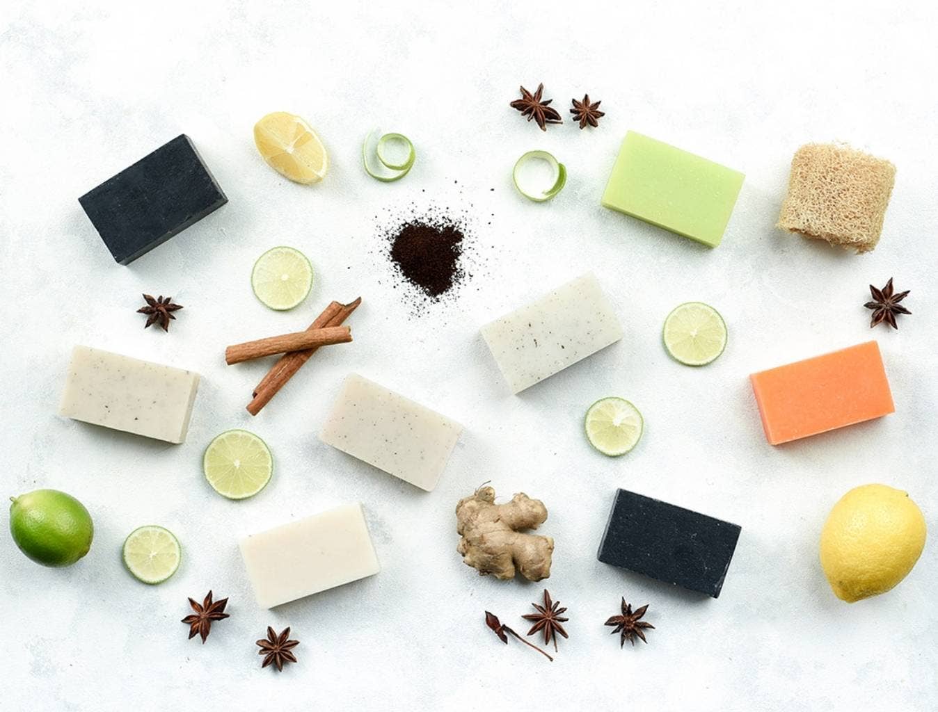 Jungle Culture Body Soap - Lime &amp; Sea Salt Natural Soap Bar
