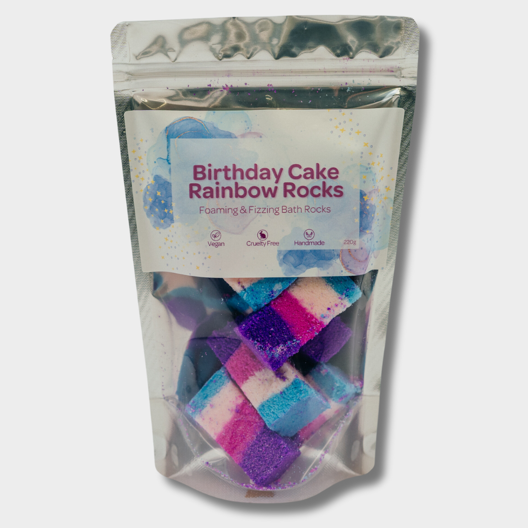 Scentish Birthday Cake Bath Rocks