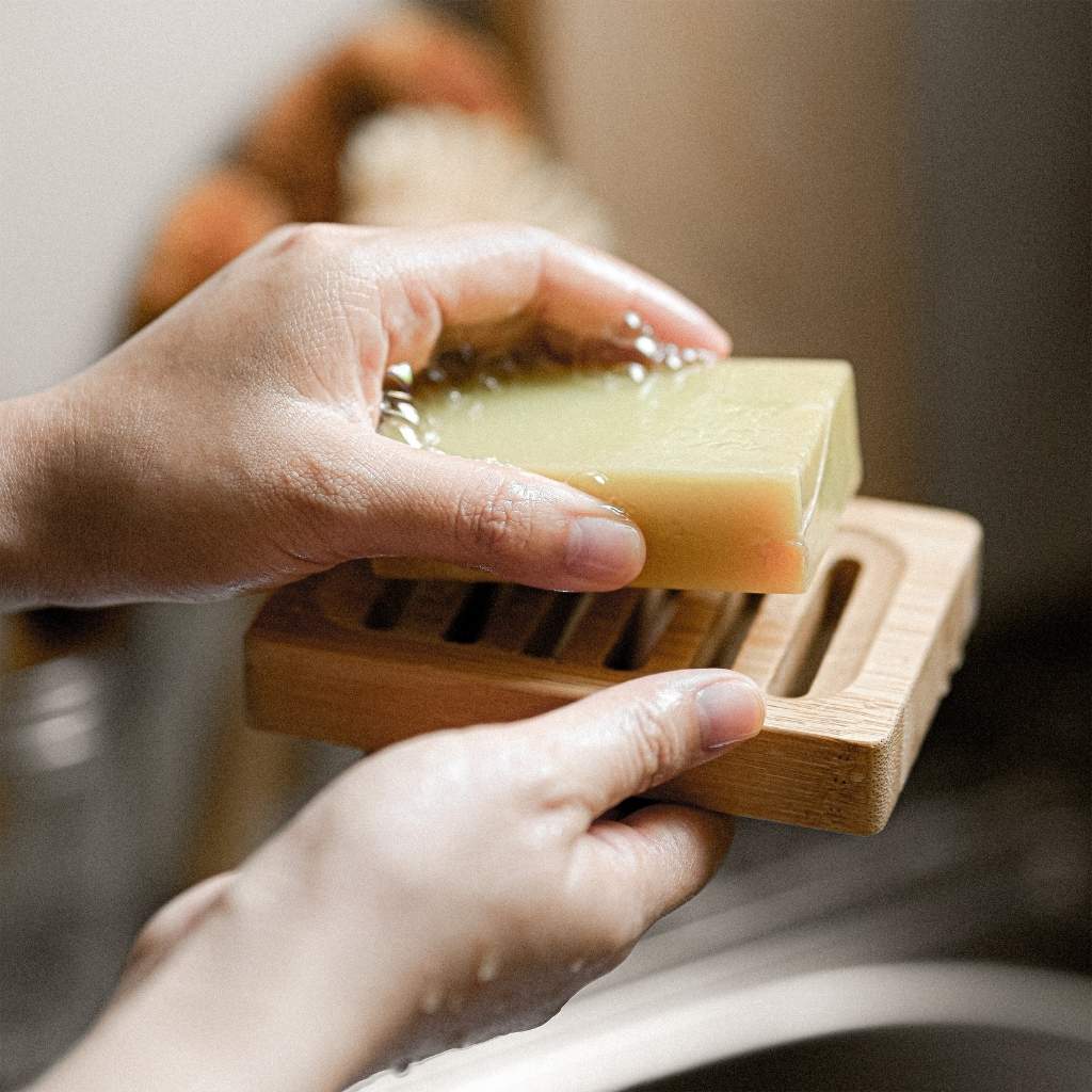 Wooden Soap Dish | Bamboo Soap Dishes - Bare and Bubbly Ltd