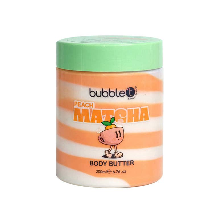 Bubble T Cosmetics Peach Matcha Body Butter