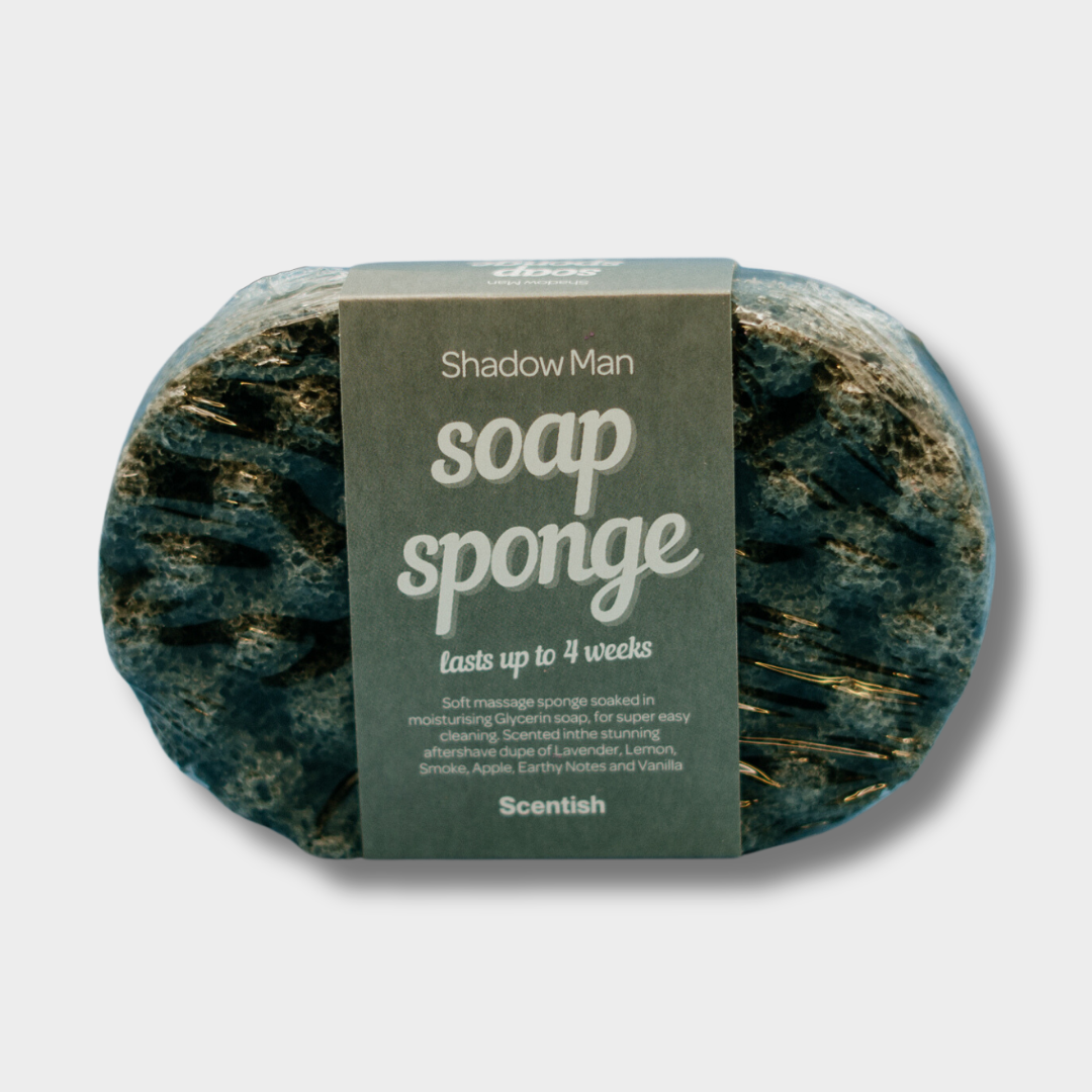 Scentish Shadow Man Soap Sponge