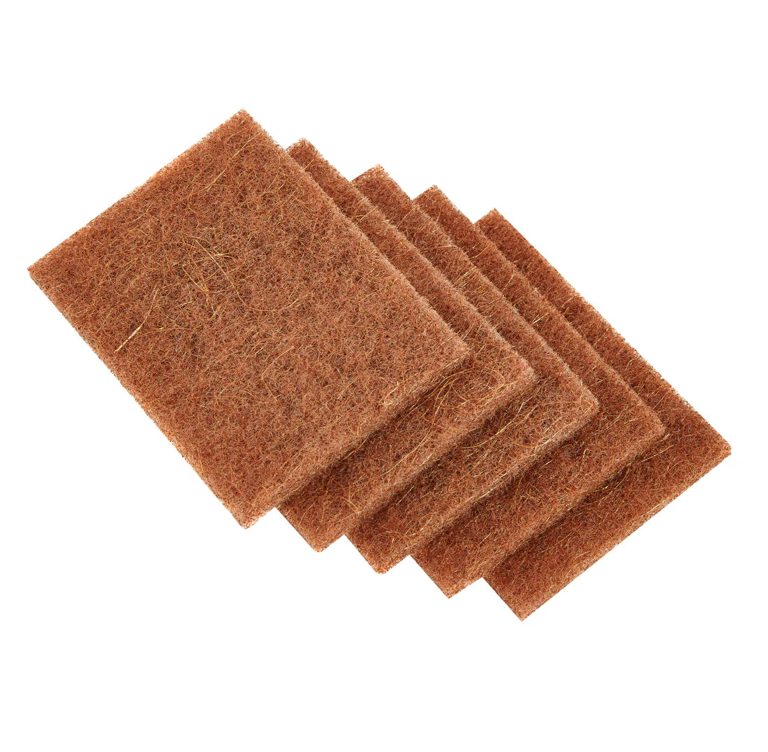 Re:gn Biodegradable Coconut Kitchen Scourers - Pack of 5 - Bare and Bubbly Ltd