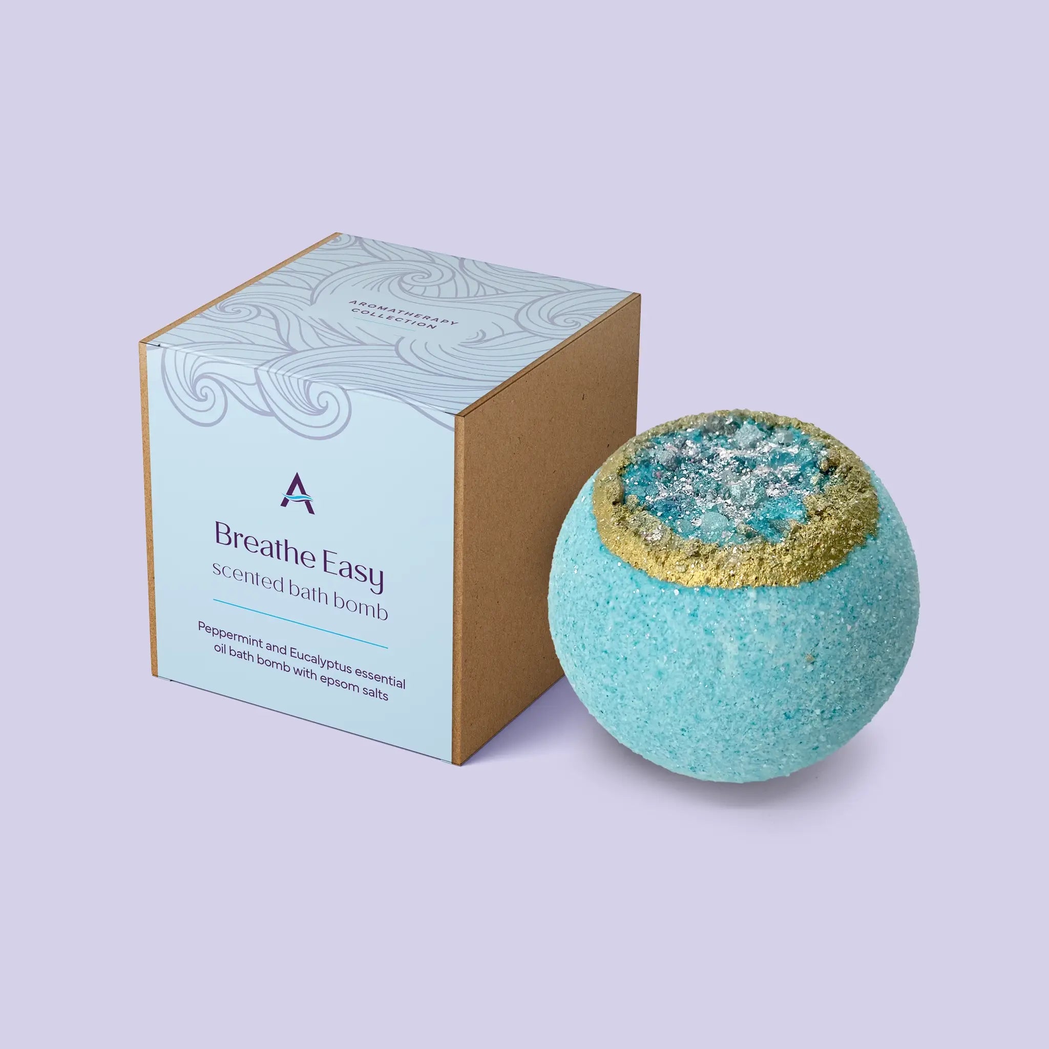 Ascent Breathe Easy Clearing Essential Oil Bath Bomb
