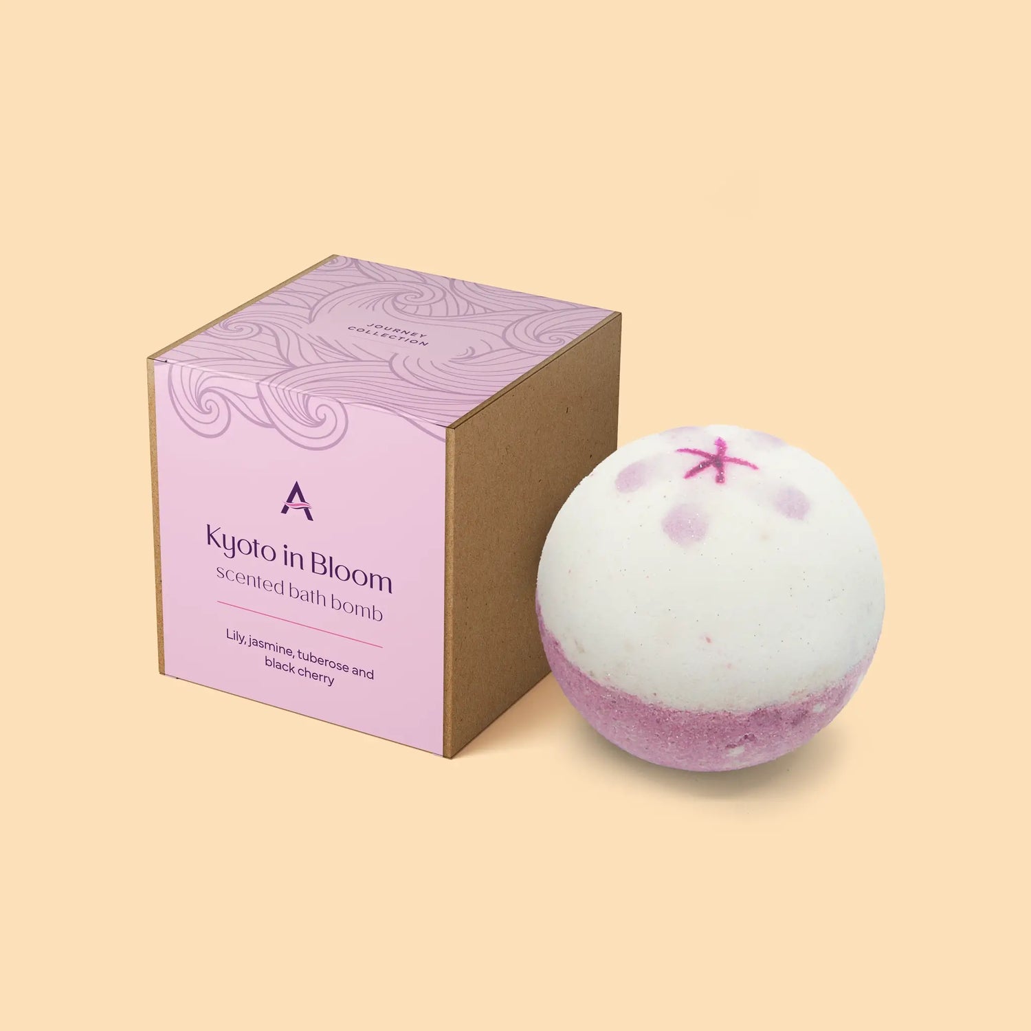 Ascent Kyoto in Bloom cherry blossom bath bomb