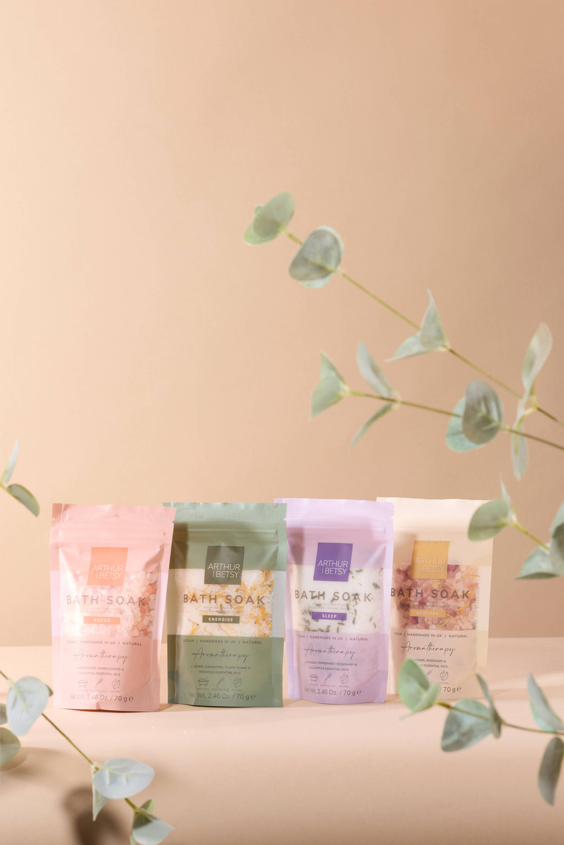 Arthur Betsy Sleep Bath Salts Lavender Bath Soak