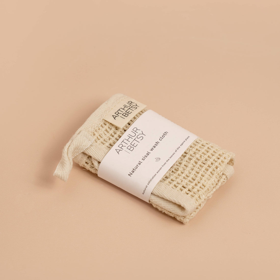 Arthur Betsy Sisal Face Cloth - Bare and Bubbly Ltd