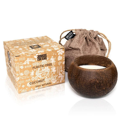 Coconut Shell Candle Toasted Coconut - Bare and Bubbly Ltd