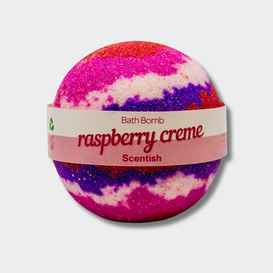 Scentish Raspberry Creme Bath Bomb