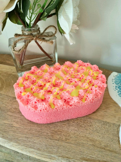 Cottage Fresh Scents Pink Grapefruit Soap Sponge