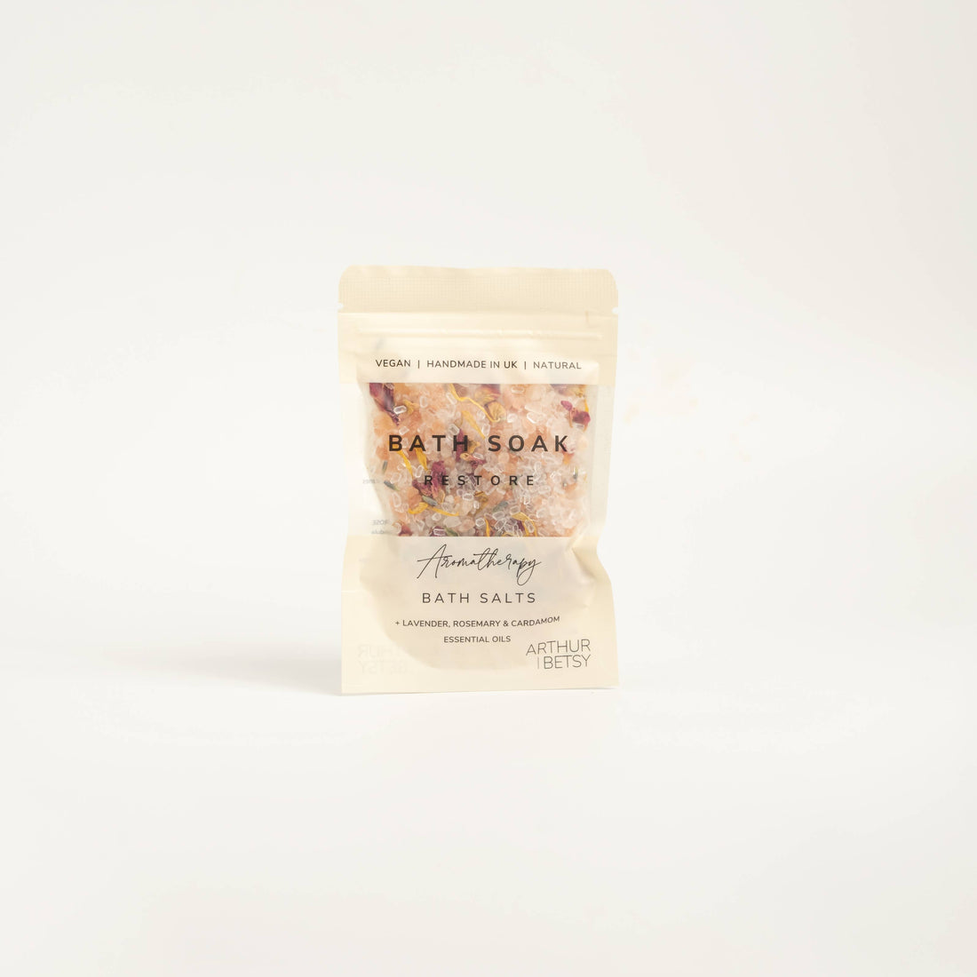 Arthur Betsy Restore Aromatherapy Bath Salts - Bare and Bubbly Ltd