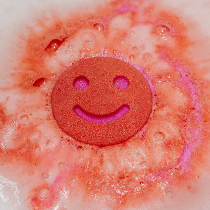 Scentish Smiley Bath Bomb - Bare and Bubbly Ltd